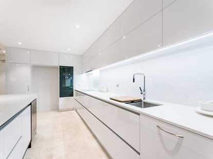 Solid surface resins for domestic work surfaces and sanitary ware applications