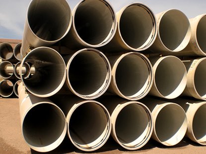 Pipe manufacturing for underground water and sewage lines