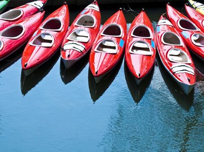 Light weight sporting goods from kayaks to skis, fishing rods and goal posts